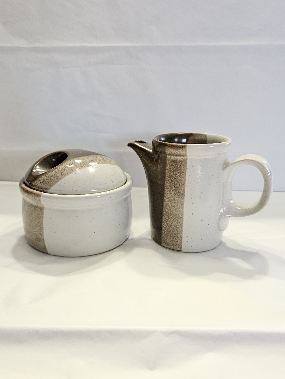 Vintage 1970's, Mikasa Cream & Sugar.